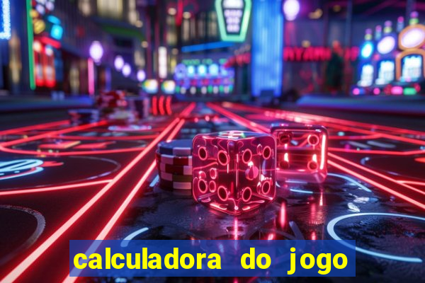 calculadora do jogo do bicho